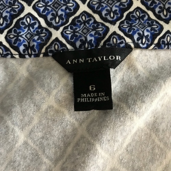 Ann Taylor wrap dress Sz 6 - Picture 3 of 4